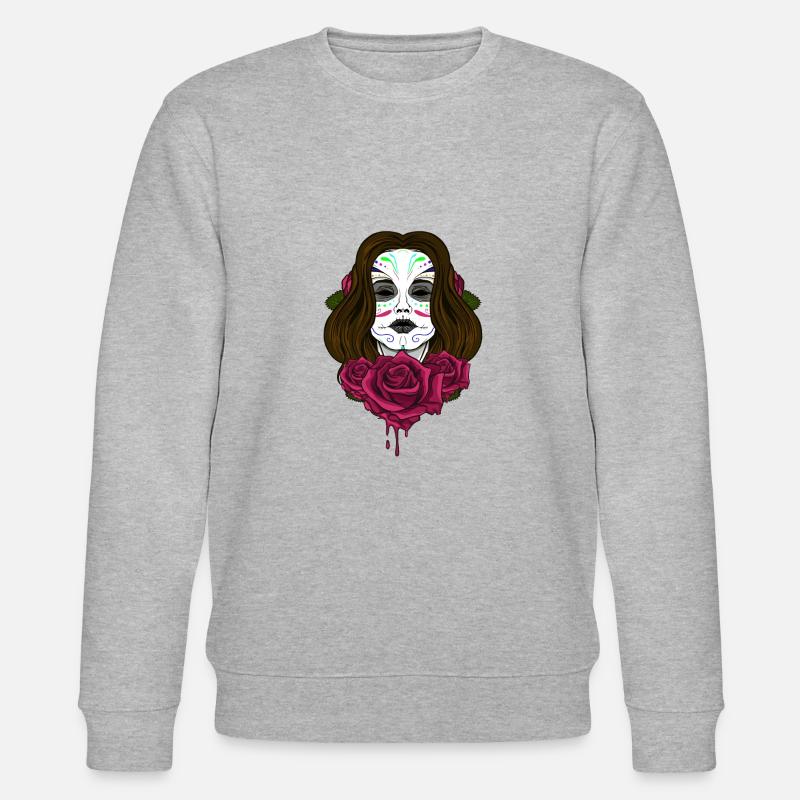 Le jour des morts - Sweat bio CHANGER Stanley/Stella Unisexe - gris chiné