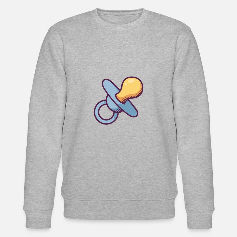 Baby Essential - Stanley/Stella Unisex Bio-Sweatshirt CHANGER  - Grau meliert