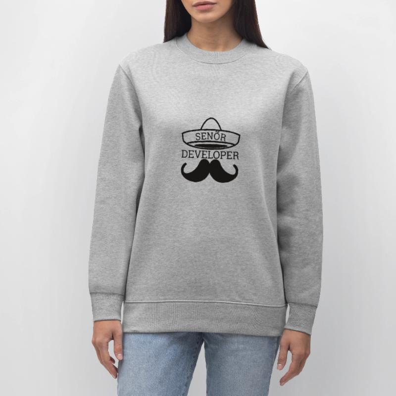 "Senor Developer, Senior Developer" |Programmierer Stanley/Stella Unisex Bio-Sweatshirt CHANGER 