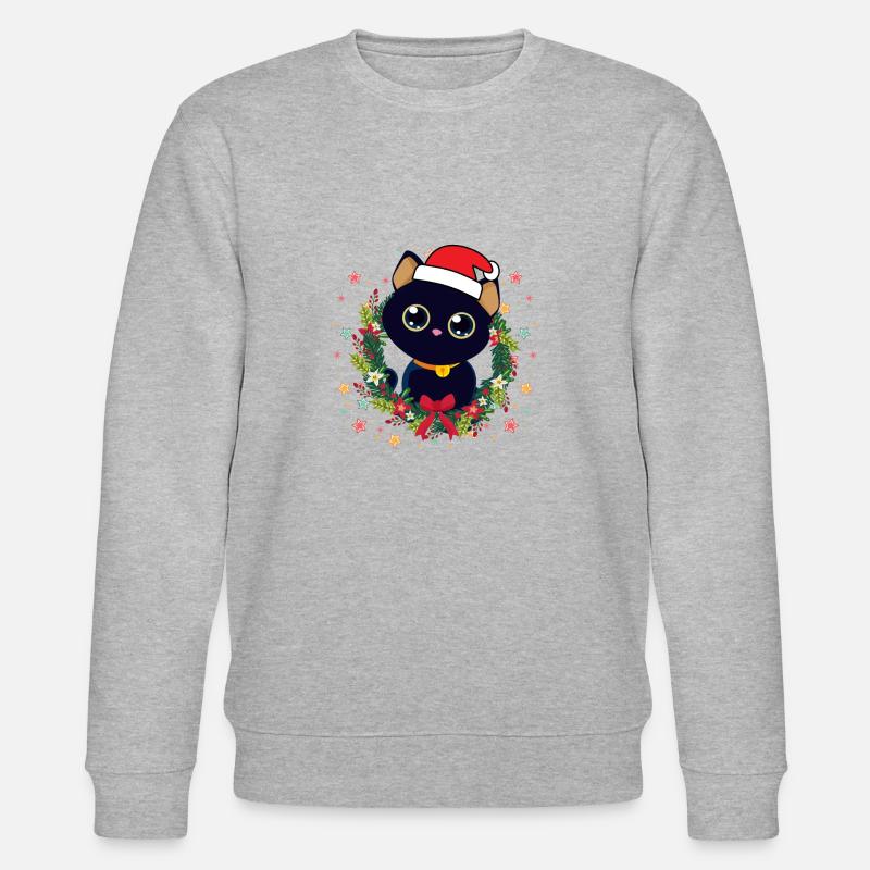 Christmas - Stanley/Stella Unisex Bio-Sweatshirt CHANGER  - Grau meliert
