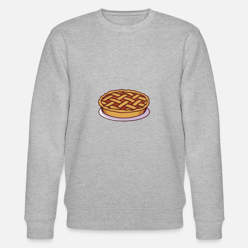 Thanksgiving Pie - Stanley/Stella Unisex Bio-Sweatshirt CHANGER  - Grau meliert