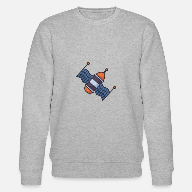 Navire de voyage spatial - Sweat bio CHANGER Stanley/Stella Unisexe - gris chiné