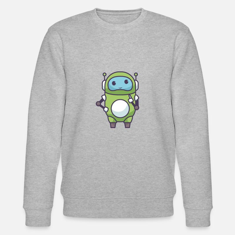 Robotique d'un robot - Sweat bio CHANGER Stanley/Stella Unisexe - gris chiné