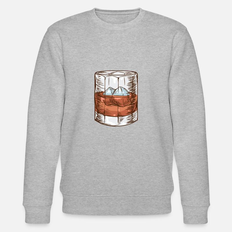 Alkohol - Stanley/Stella Unisex Bio-Sweatshirt CHANGER  - Grau meliert