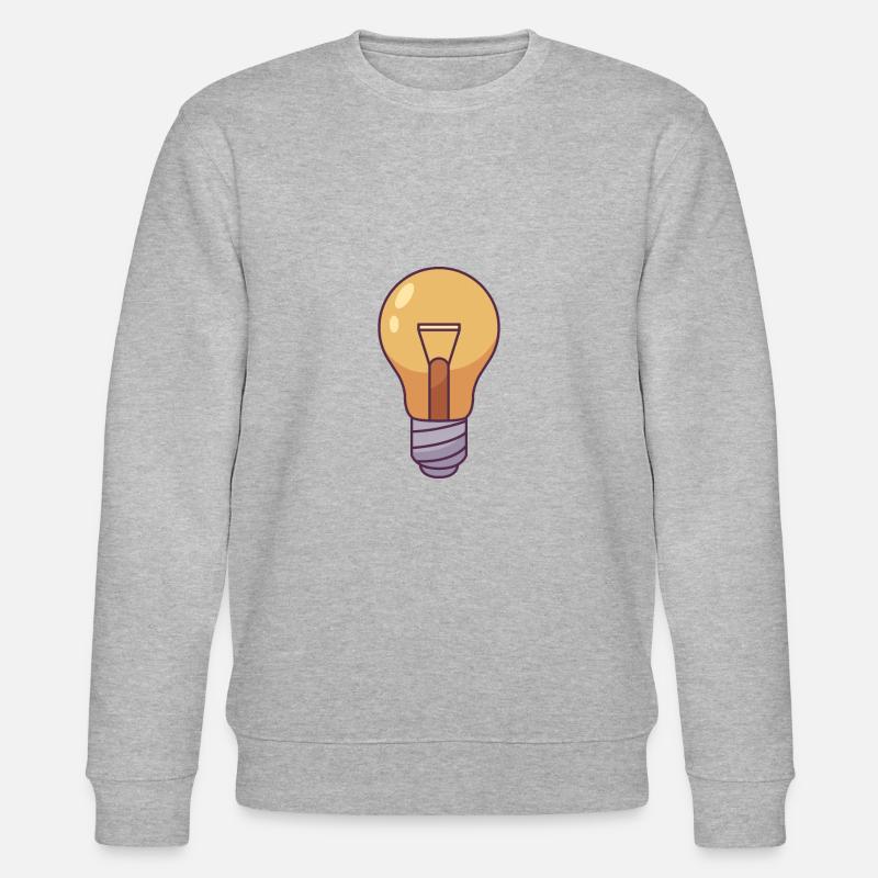 Weltbestes Handwerkerschiff - Stanley/Stella Unisex Bio-Sweatshirt CHANGER  - Grau meliert