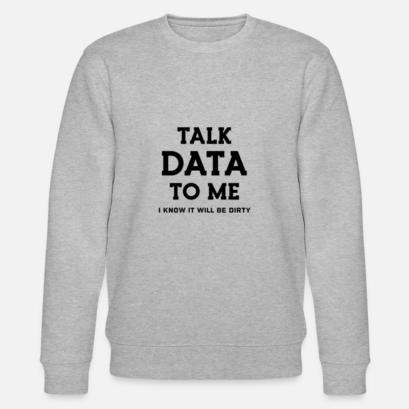 Data Science Statistics Data Scientist - Stanley/Stella Unisex Bio-Sweatshirt CHANGER  - Grau meliert