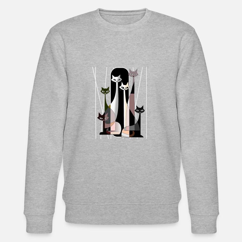 Chats Chat Chat Kitten Chat - Sweat bio CHANGER Stanley/Stella Unisexe - gris chiné