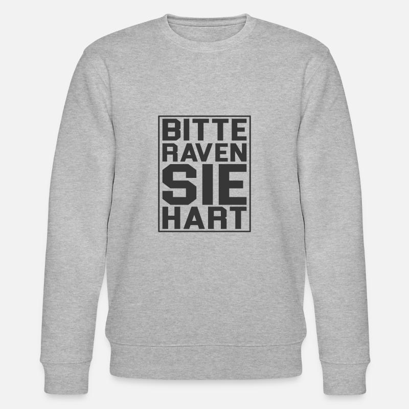 Rave - Stanley/Stella Unisex Bio-Sweatshirt CHANGER  - Grau meliert