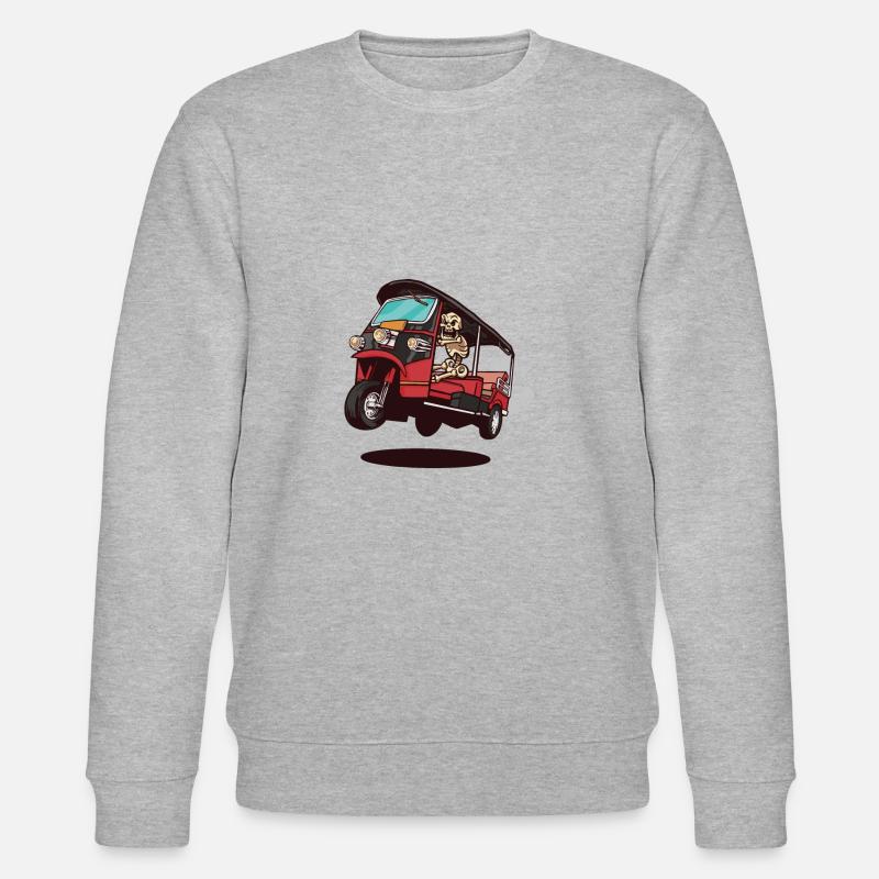 SQUELETTE RICKSHAW - Sweat bio CHANGER Stanley/Stella Unisexe - gris chiné