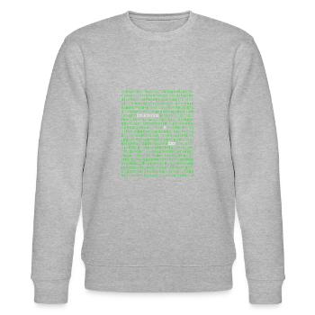 Informaticien Nerd cadeau de programmation Geek - Sweat bio CHANGER Stanley/Stella Unisexe - gris chiné - Devant - Nik (191cm) & Marisol (170cm)
