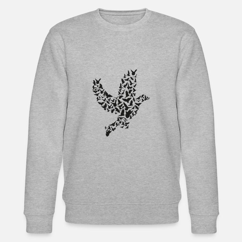 Climate change gift ecology saying - Stanley/Stella CHANGER Unisex Organic Sweatshirt - heather grey