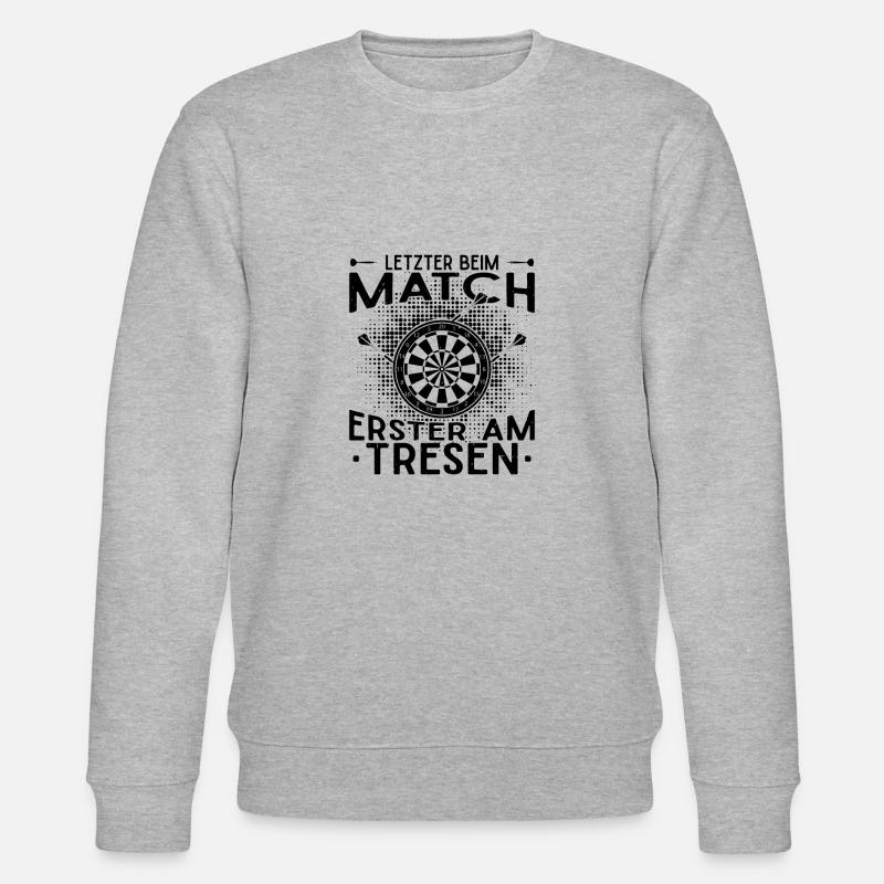 Dart Whisperer Darts Whisperer - Stanley/Stella CHANGER Unisex Organic Sweatshirt - heather grey
