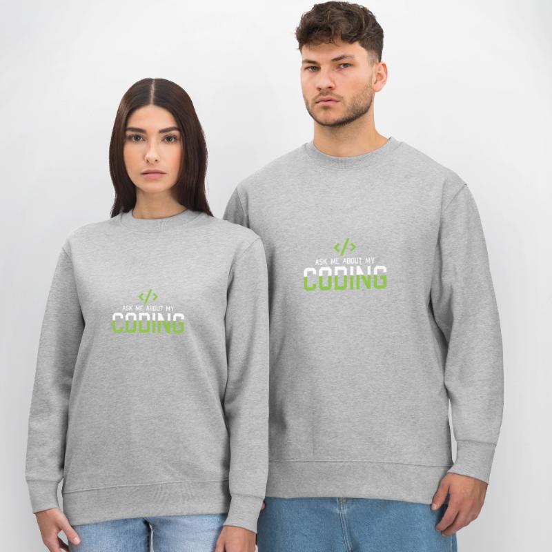 Hacking Programmer Hacker Code Coding Gift Stanley/Stella CHANGER Unisex Organic Sweatshirt