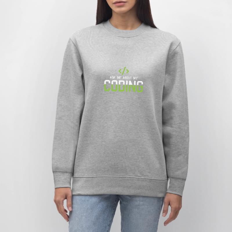 Hacking Programmer Hacker Code Coding Gift Stanley/Stella CHANGER Unisex Organic Sweatshirt