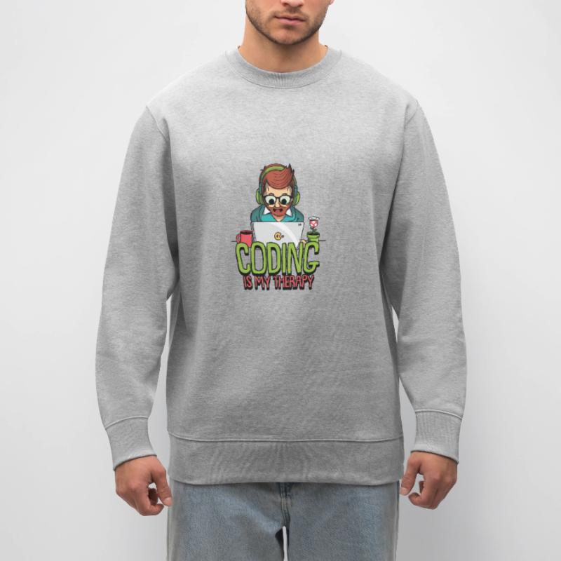 Hacking Programmierer Hacker Code Coding Geschenk Stanley/Stella Unisex Bio-Sweatshirt CHANGER 