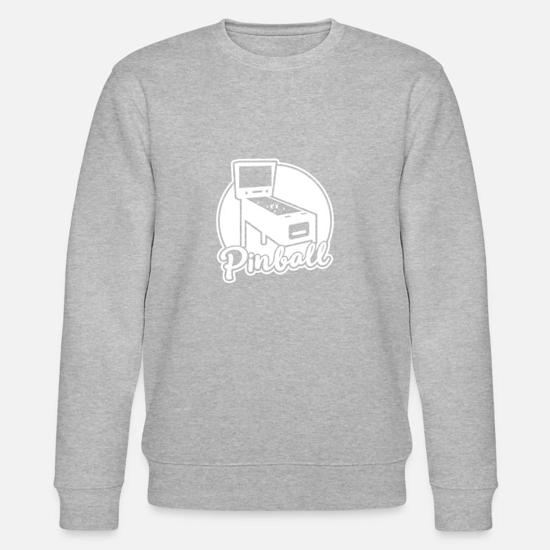 Silhouette Pinball Automat Gamcker - Sweat bio CHANGER Stanley/Stella Unisexe - gris chiné