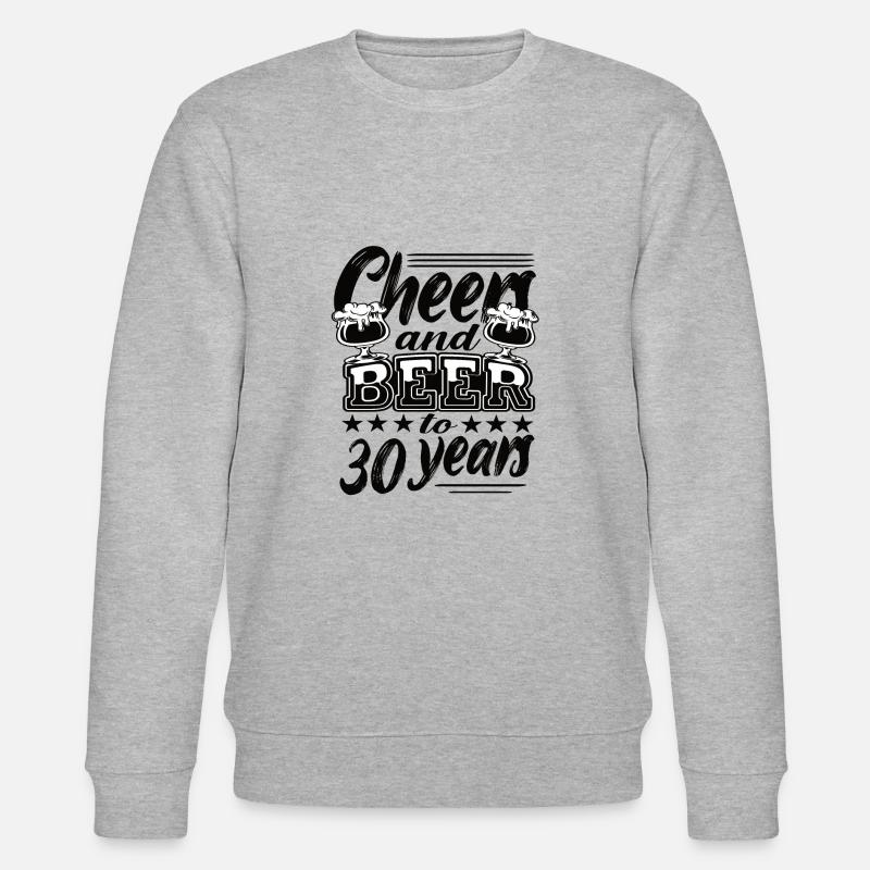 30e anniversaire - Sweat bio CHANGER Stanley/Stella Unisexe - gris chiné
