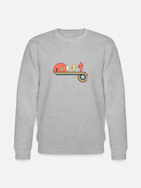 Feuerwehrmann, der - Stanley/Stella Unisex Bio-Sweatshirt CHANGER  - Grau meliert