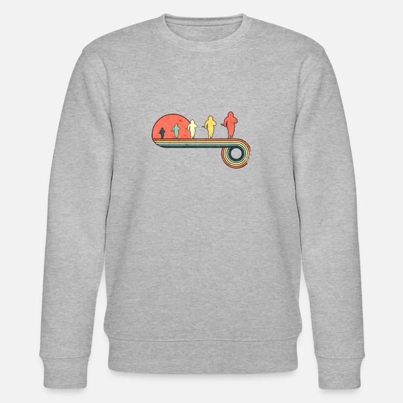 Feuerwehrmann, der - Stanley/Stella Unisex Bio-Sweatshirt CHANGER - Grau meliert