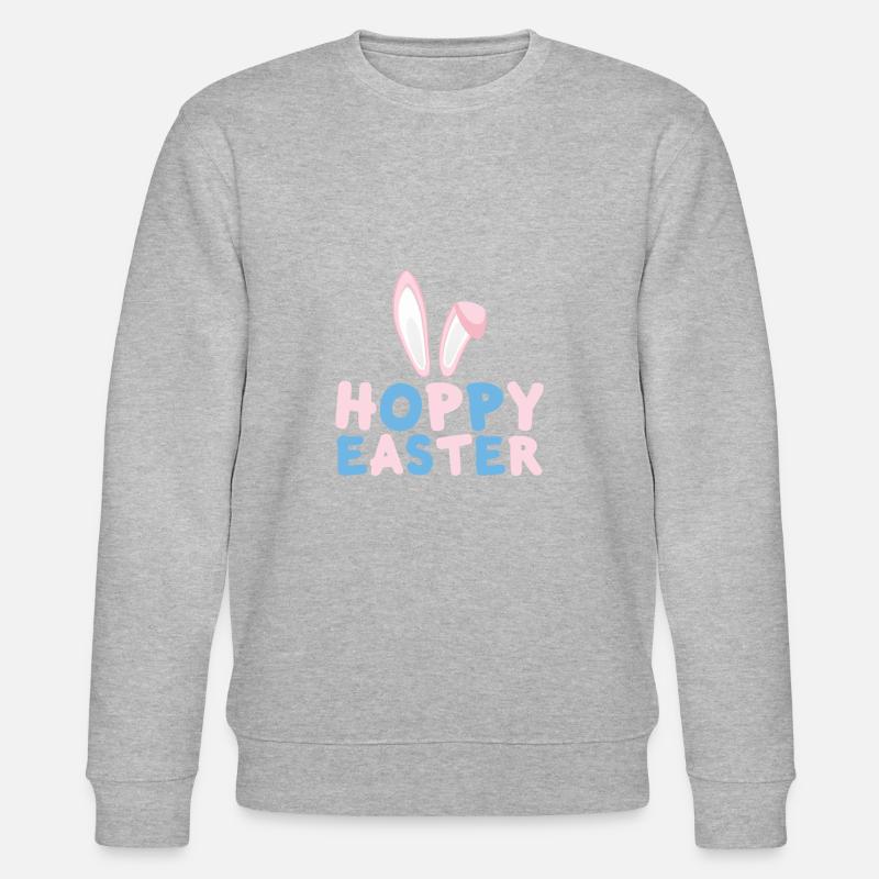 Ostern - Stanley/Stella Unisex Bio-Sweatshirt CHANGER  - Grau meliert