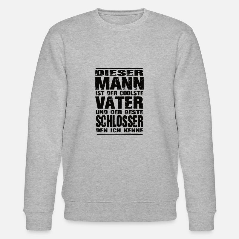 Schlosser - Stanley/Stella Unisex Bio-Sweatshirt CHANGER  - Grau meliert
