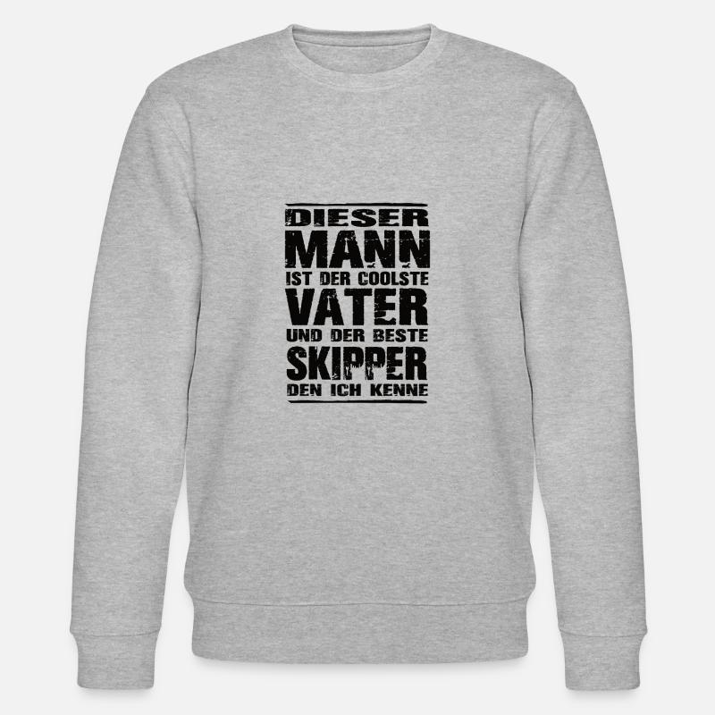 Skipper - Stanley/Stella Unisex Bio-Sweatshirt CHANGER  - Grau meliert