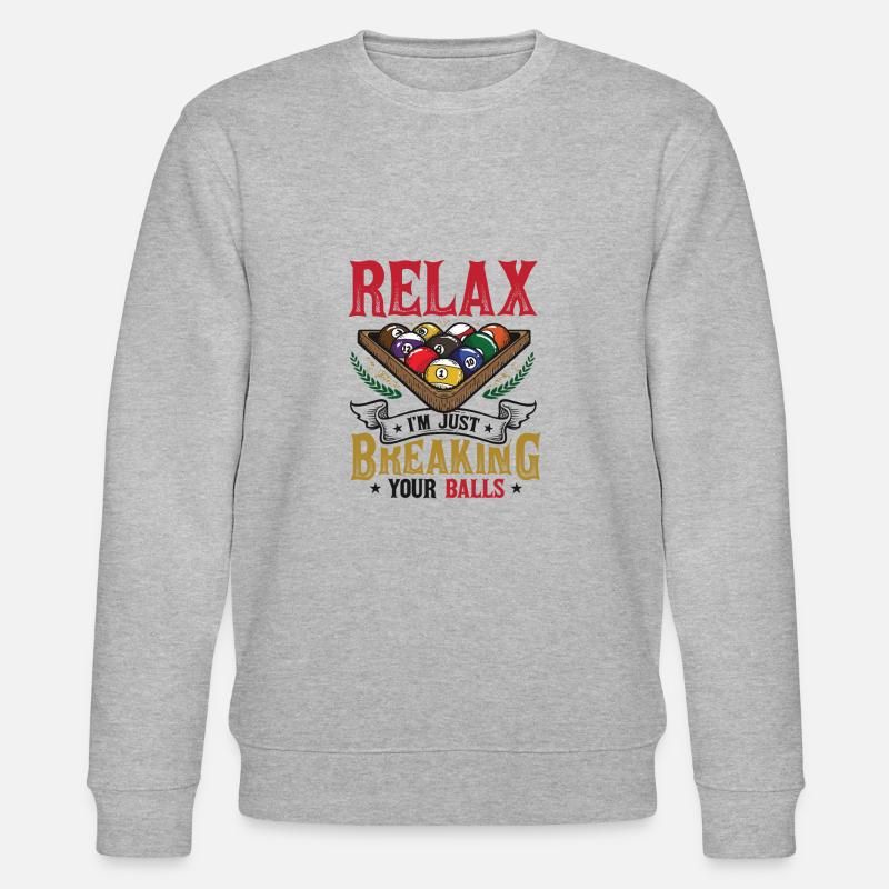 Joueurs de billard - Sweat bio CHANGER Stanley/Stella Unisexe - gris chiné