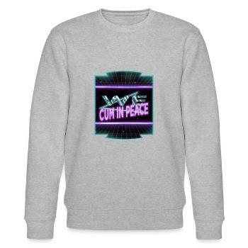 birthday geek birthday gift humor social justice - Stanley/Stella CHANGER Unisex Organic Sweatshirt - heather grey - Front - Nik (191cm) & Marisol (170cm)
