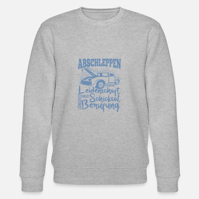 Abbschleppen Leidenschaft Schicksal - Stanley/Stella Unisex Bio-Sweatshirt CHANGER  - Grau meliert