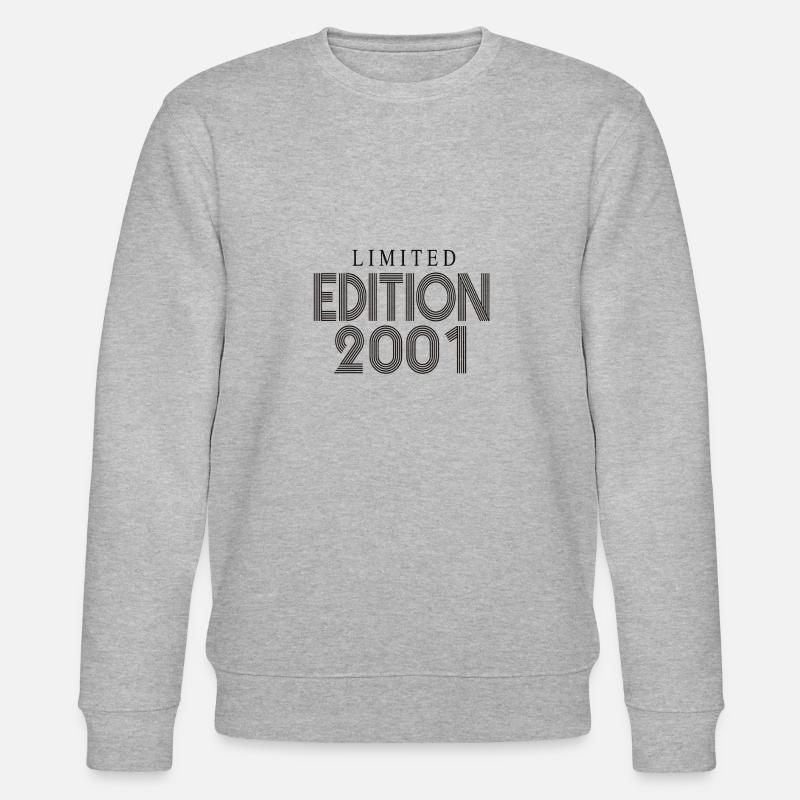 Édition limitée 2001 - Sweat bio CHANGER Stanley/Stella Unisexe - gris chiné