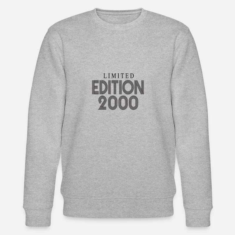 Limited Edition 2000 - Stanley/Stella Unisex Bio-Sweatshirt CHANGER  - Grau meliert