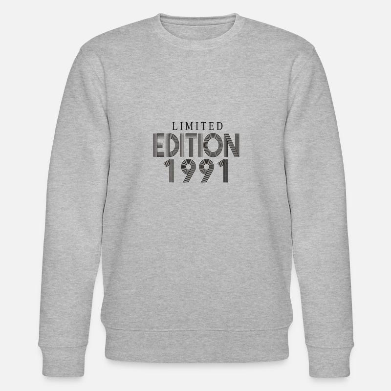 Édition limitée 1991 - Sweat bio CHANGER Stanley/Stella Unisexe - gris chiné
