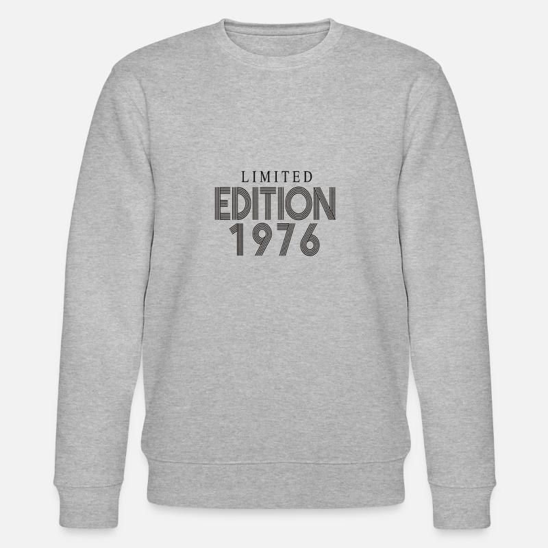 Limited Edition 1976 - Stanley/Stella Unisex Bio-Sweatshirt CHANGER  - Grau meliert