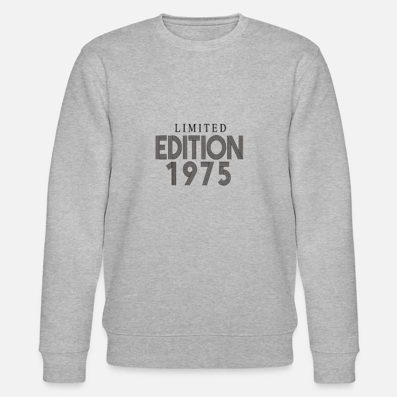 Limited Edition 1975 - Stanley/Stella Unisex Bio-Sweatshirt CHANGER  - Grau meliert