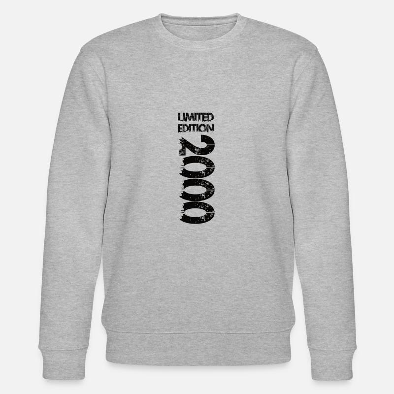 Limited Edition 2000 - Stanley/Stella Unisex Bio-Sweatshirt CHANGER - Grau meliert