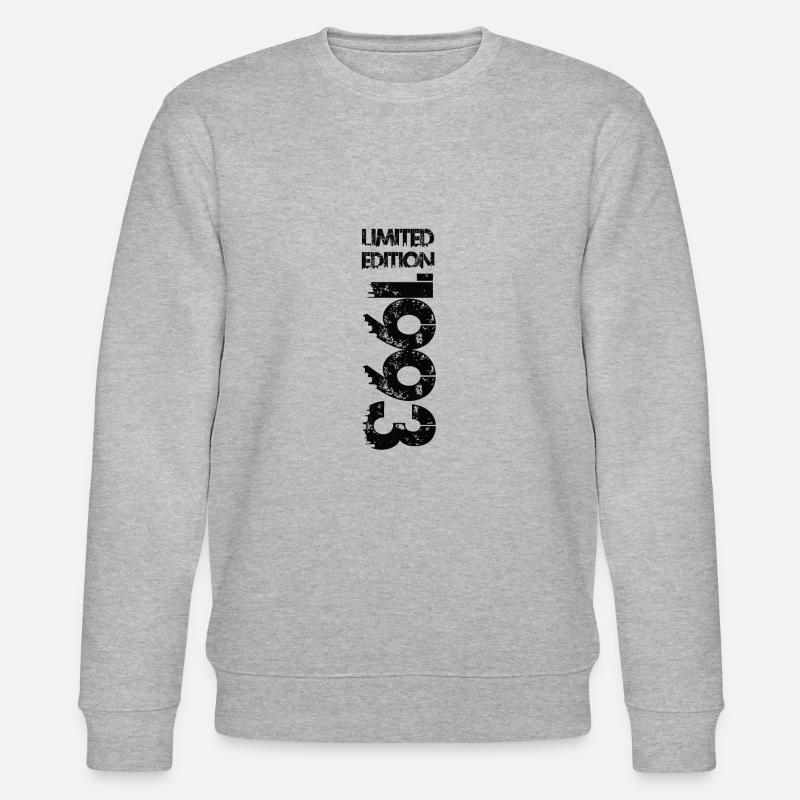 Édition limitée 1993 - Sweat bio CHANGER Stanley/Stella Unisexe - gris chiné