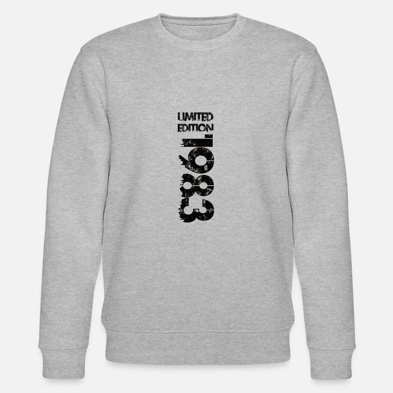 Limited Edition 1983 - Stanley/Stella Unisex Bio-Sweatshirt CHANGER  - Grau meliert
