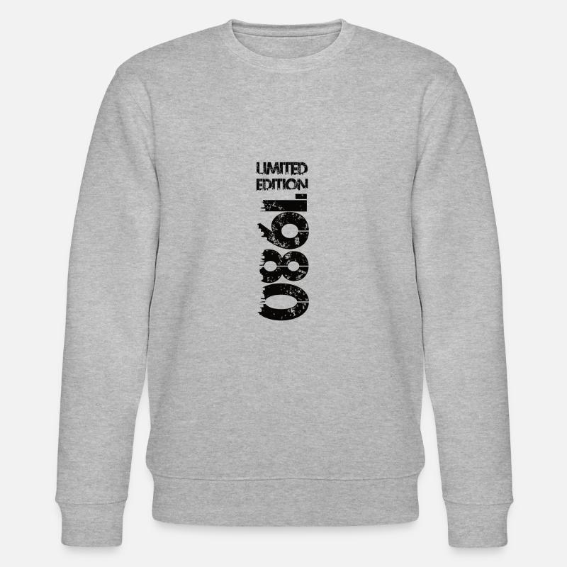 Édition limitée 1980 - Sweat bio CHANGER Stanley/Stella Unisexe - gris chiné