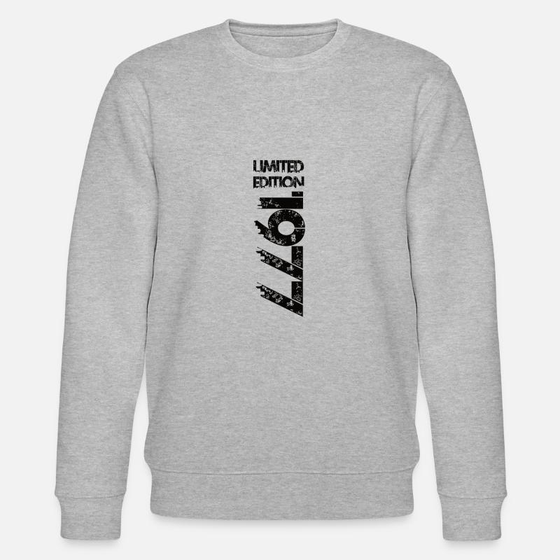 Édition limitée 1977 - Sweat bio CHANGER Stanley/Stella Unisexe - gris chiné