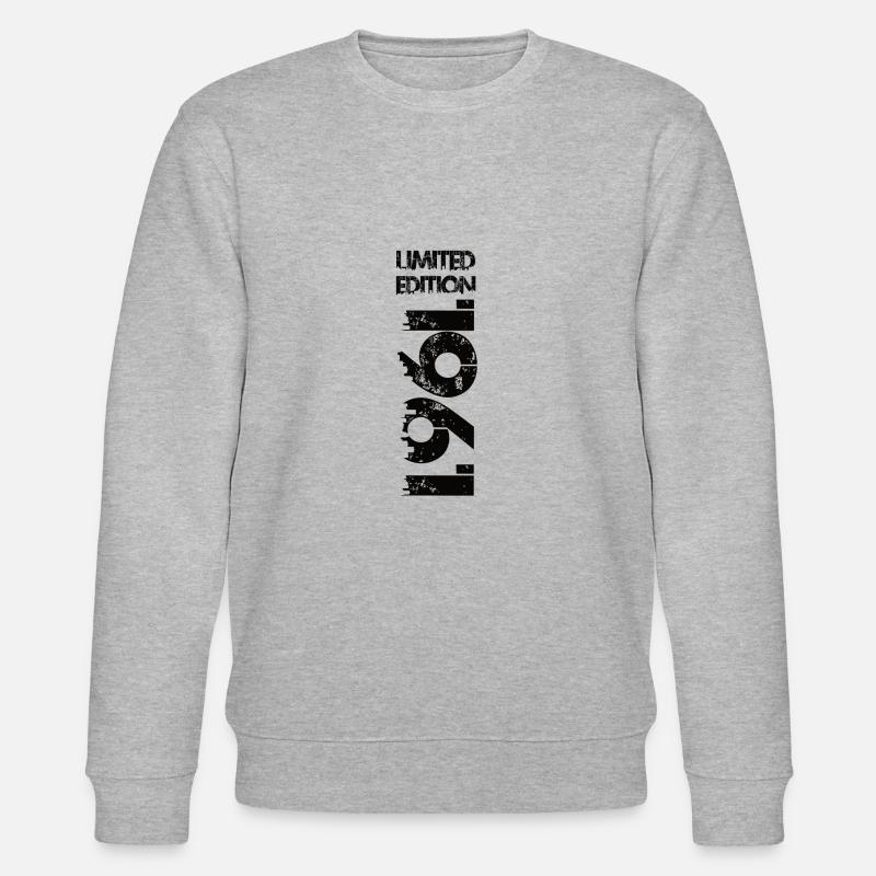 Limited Edition 1961 - Stanley/Stella Unisex Bio-Sweatshirt CHANGER  - Grau meliert
