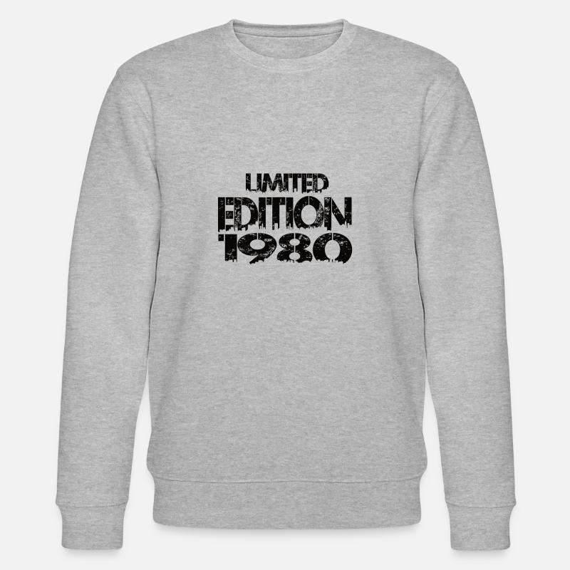 Édition limitée 1980 - Sweat bio CHANGER Stanley/Stella Unisexe - gris chiné