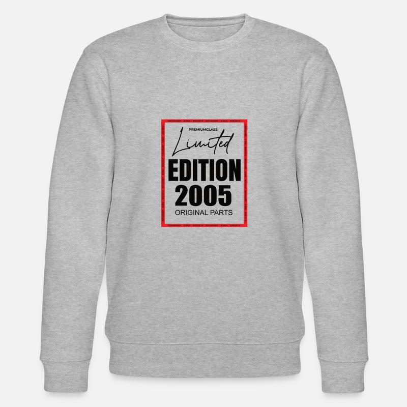 Édition limitée 2005 - Sweat bio CHANGER Stanley/Stella Unisexe - gris chiné