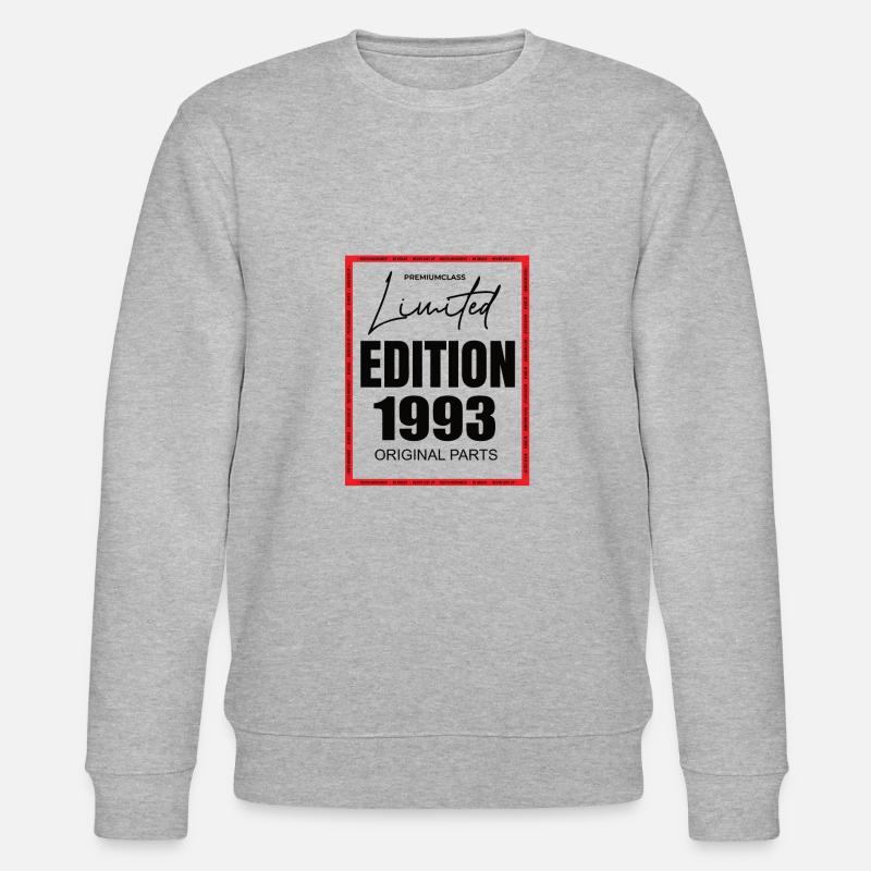 Édition limitée 1993 - Sweat bio CHANGER Stanley/Stella Unisexe - gris chiné