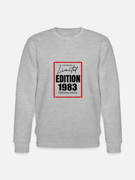 Limited Edition 1983 - Stanley/Stella Unisex Bio-Sweatshirt CHANGER - Grau meliert