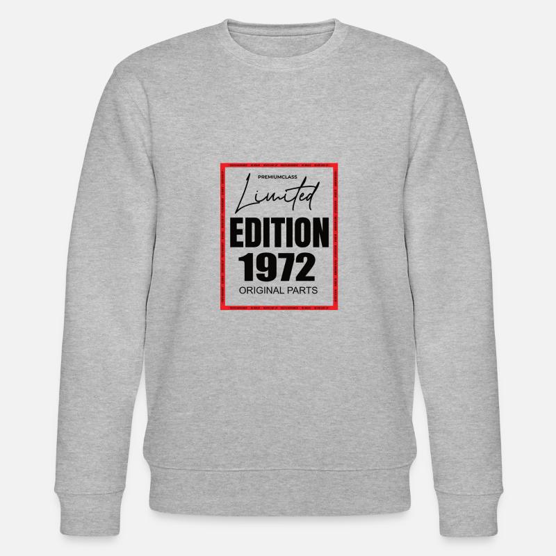 Édition limitée 1972 - Sweat bio CHANGER Stanley/Stella Unisexe - gris chiné