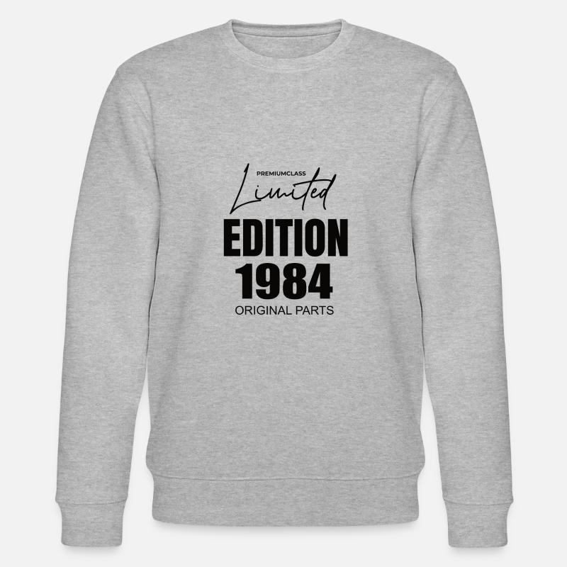 Édition limitée 1984 - Sweat bio CHANGER Stanley/Stella Unisexe - gris chiné
