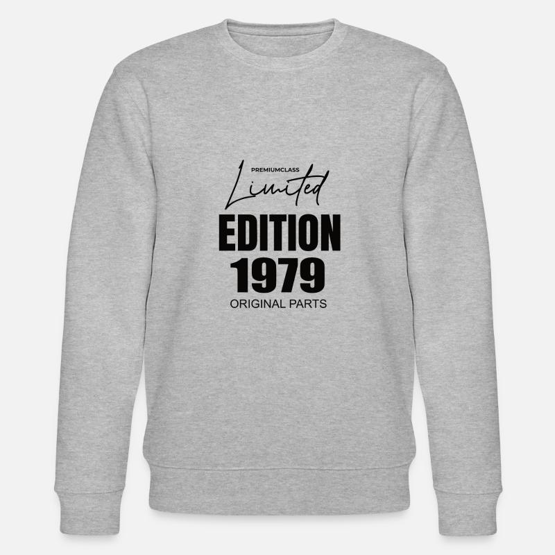 Édition limitée 1979 - Sweat bio CHANGER Stanley/Stella Unisexe - gris chiné