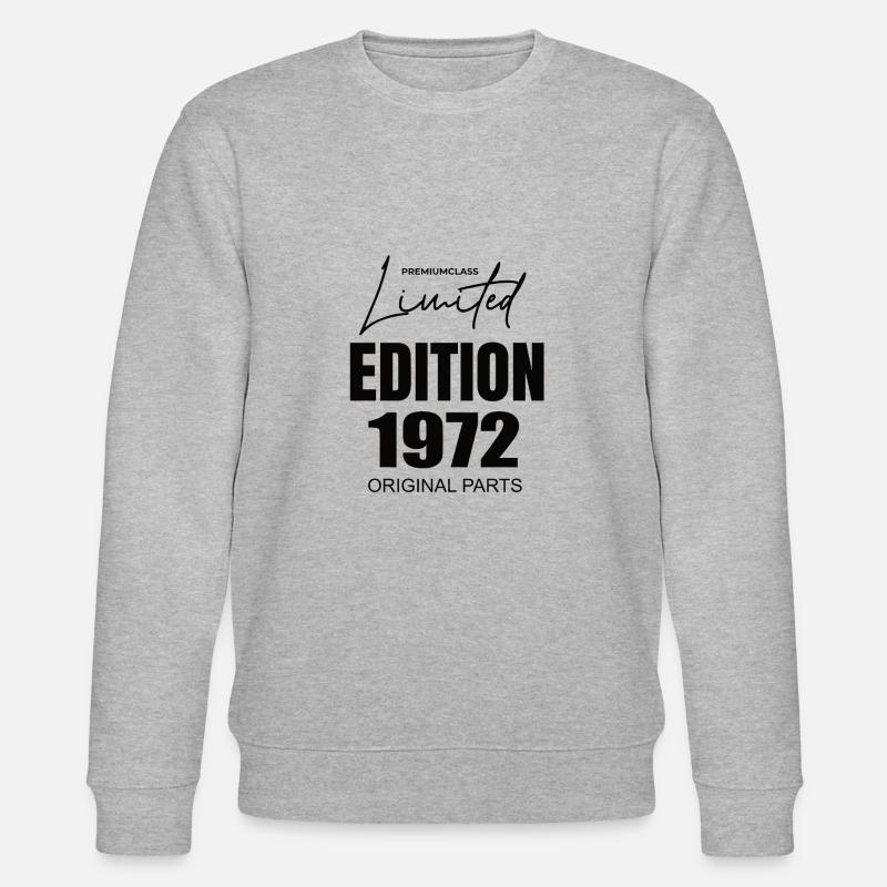 Édition limitée 1972 - Sweat bio CHANGER Stanley/Stella Unisexe - gris chiné