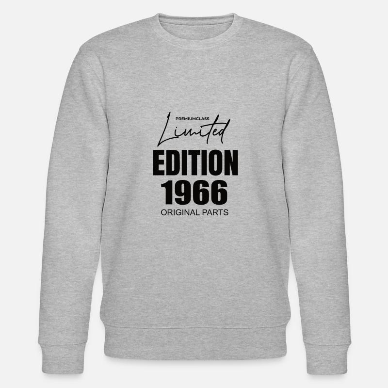 Limited Edition 1966 - Stanley/Stella Unisex Bio-Sweatshirt CHANGER  - Grau meliert