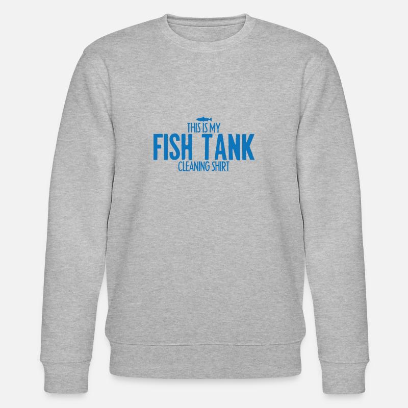 Fisch-Tanks - Stanley/Stella Unisex Bio-Sweatshirt CHANGER  - Grau meliert